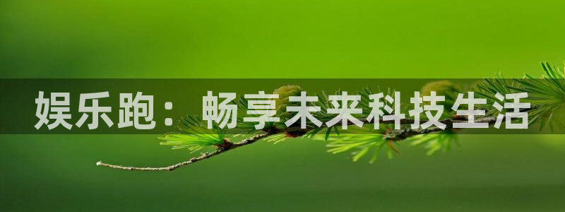 澳客竞彩足球官网首页：娱乐跑：畅享未来科技生活