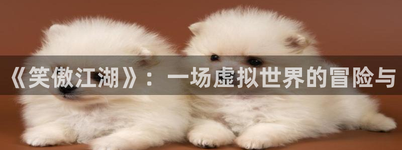 竞猜足球澳客网：《笑傲江湖》：一场虚拟世界的冒险与